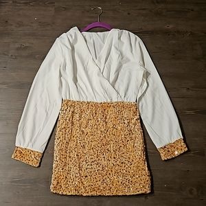 SHEIN women's small sequin dress